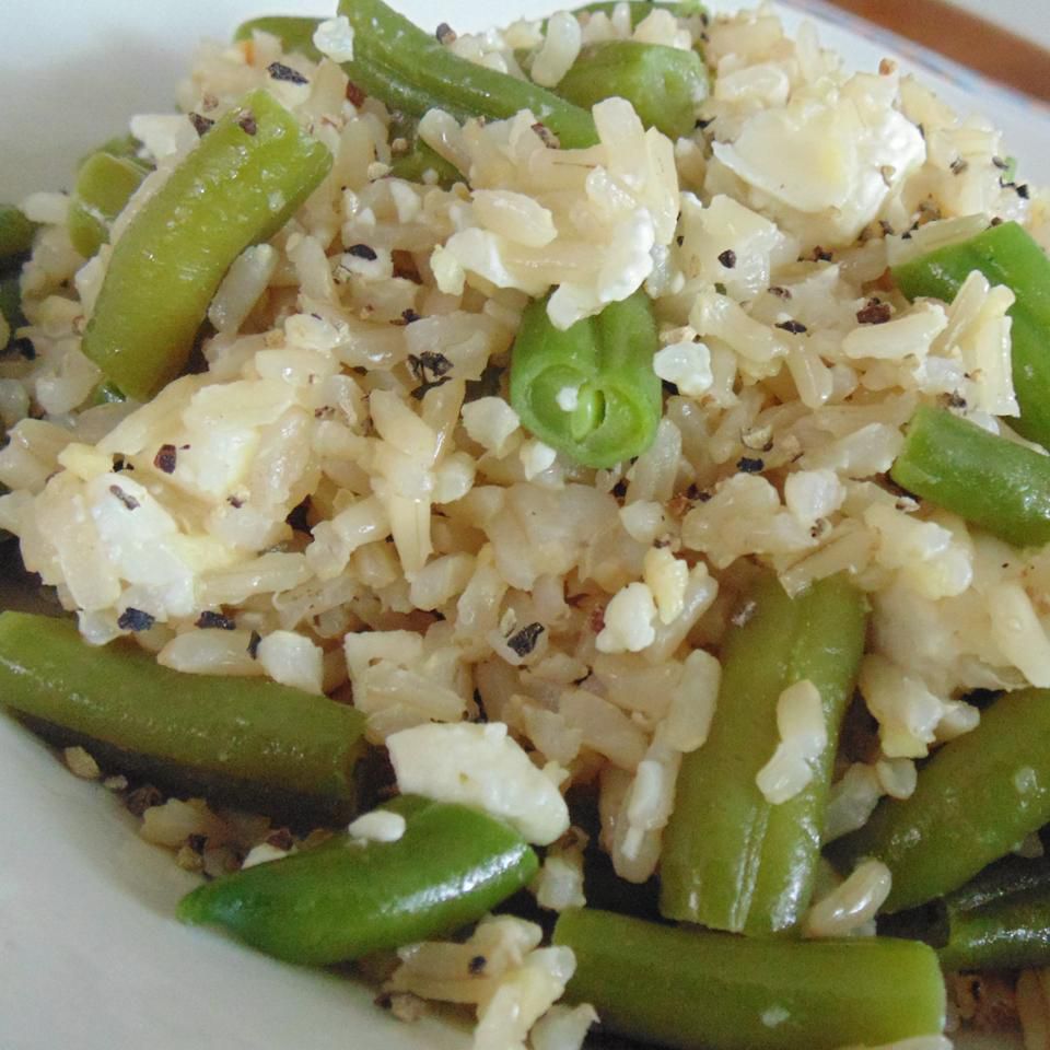 Vegetarian Fried Feta Rice by Andie
