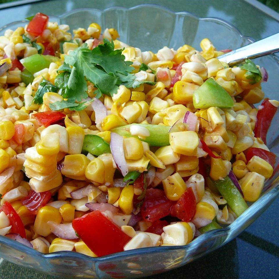 Grilled Chicken: Grilled Corn Salad