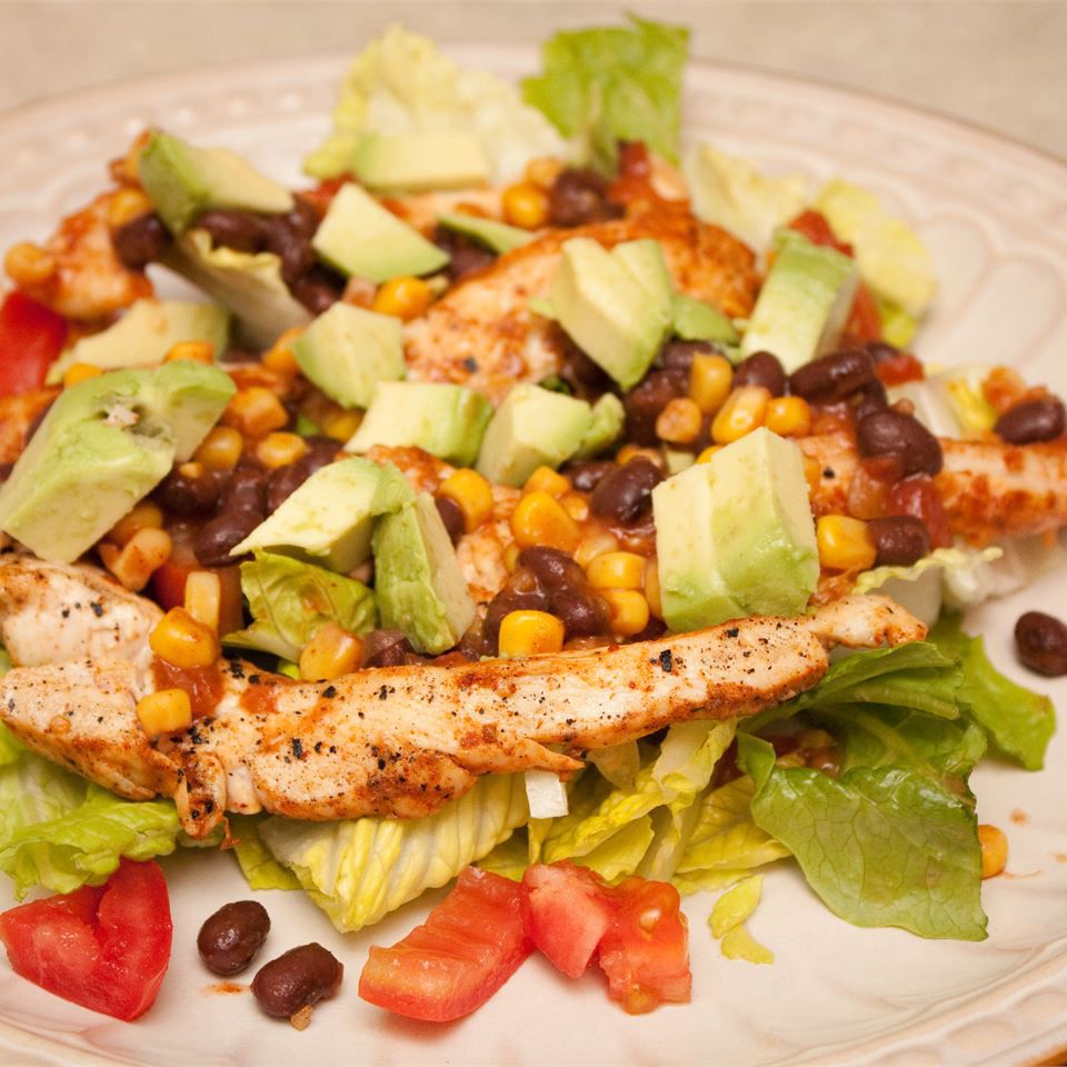 Chicken Fiesta Salad | 311 Calories