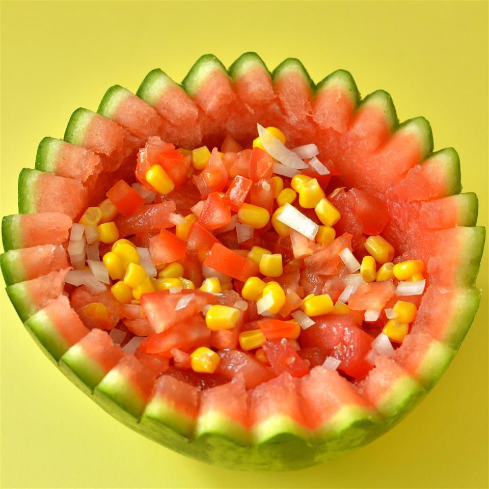 Watermelon and Corn Salsa