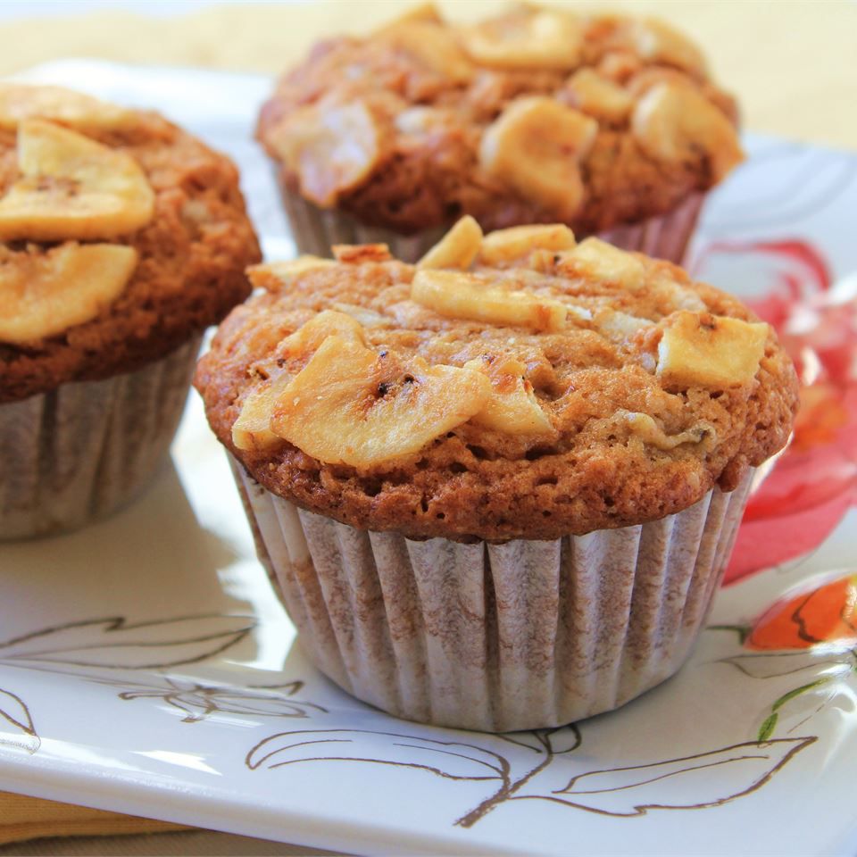Banana Muffins with a Crunch