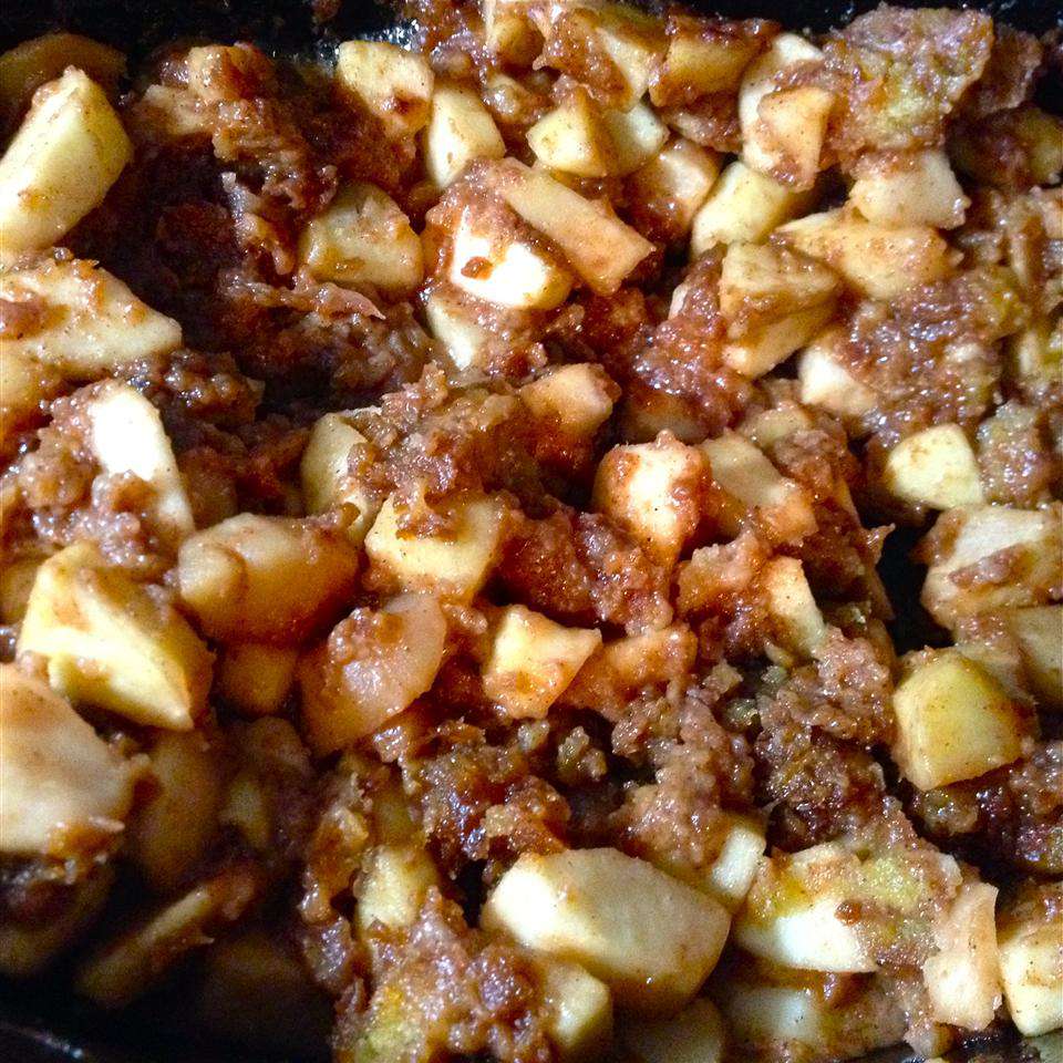 Slow Cooked Apple Brown Betty