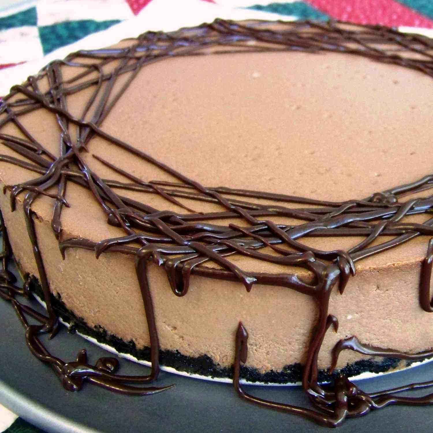 Chocolate Cappuccino Cheesecake