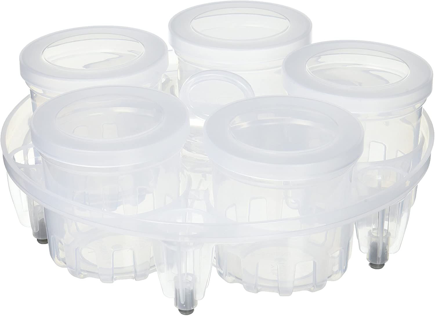 Instant Pot Yogurt Cups and Pressure Sterilization Rack