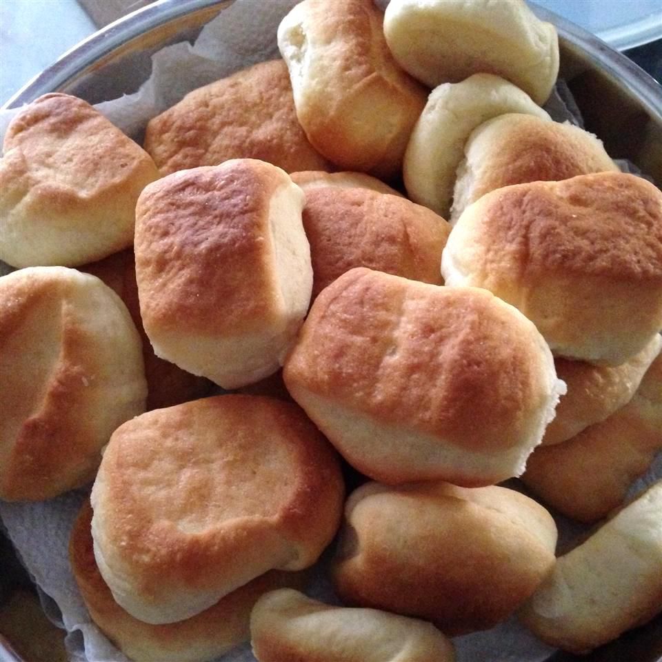 Southern Butter Rolls in a bowl