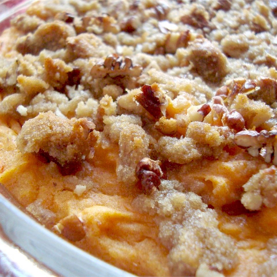 Gourmet Sweet Potato Classic with sugar and pecan topping