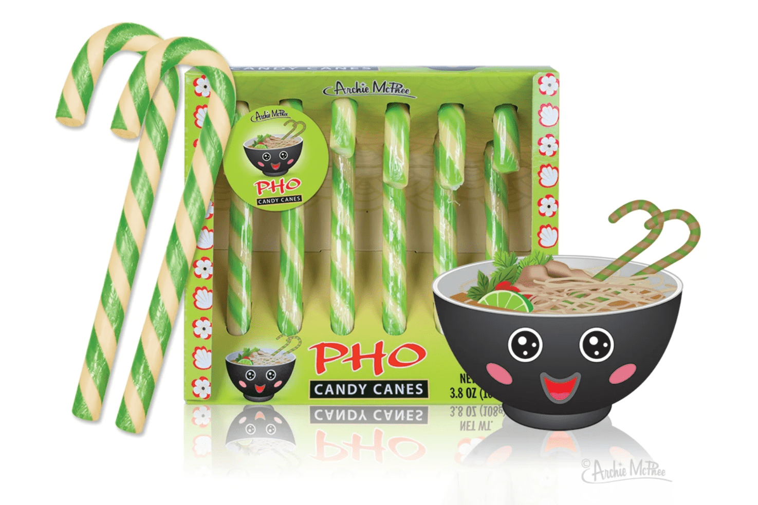 Archie McPhee Pho Candy Canes