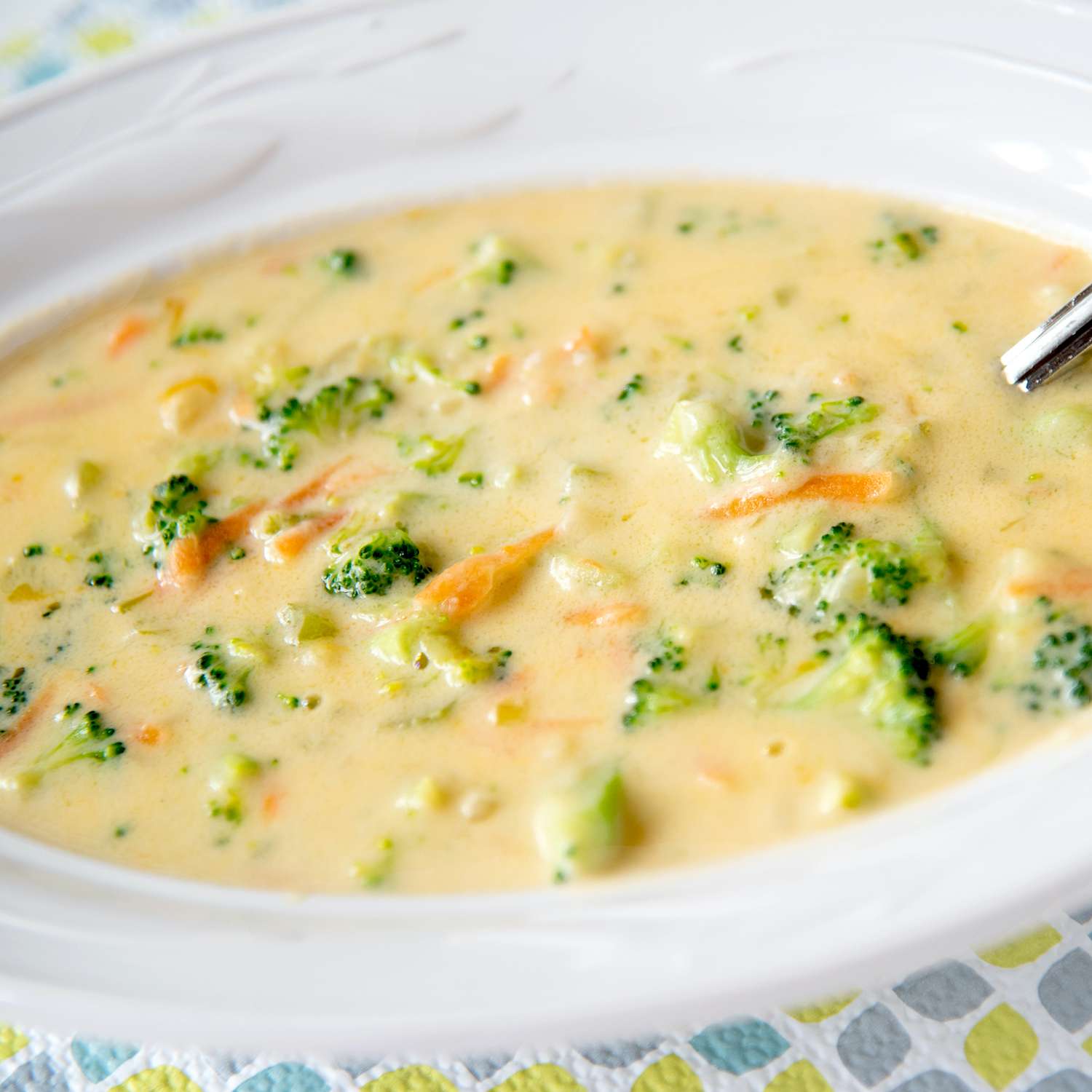 Cheese Soup with Broccoli
