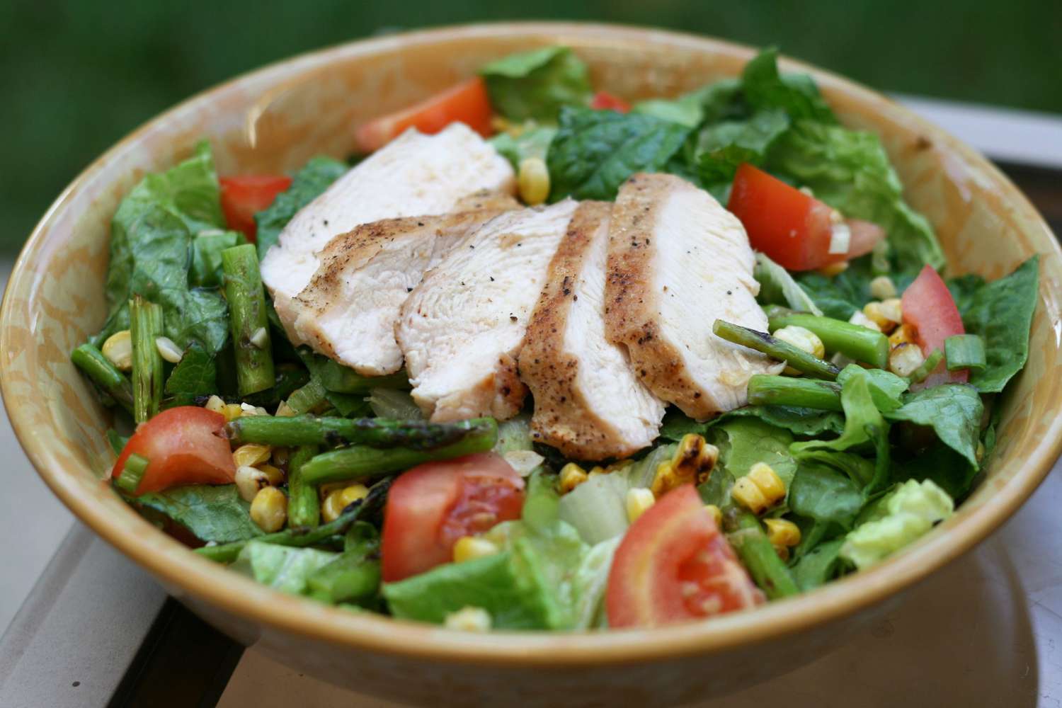 Grilled Chicken and Charred Corn Salad