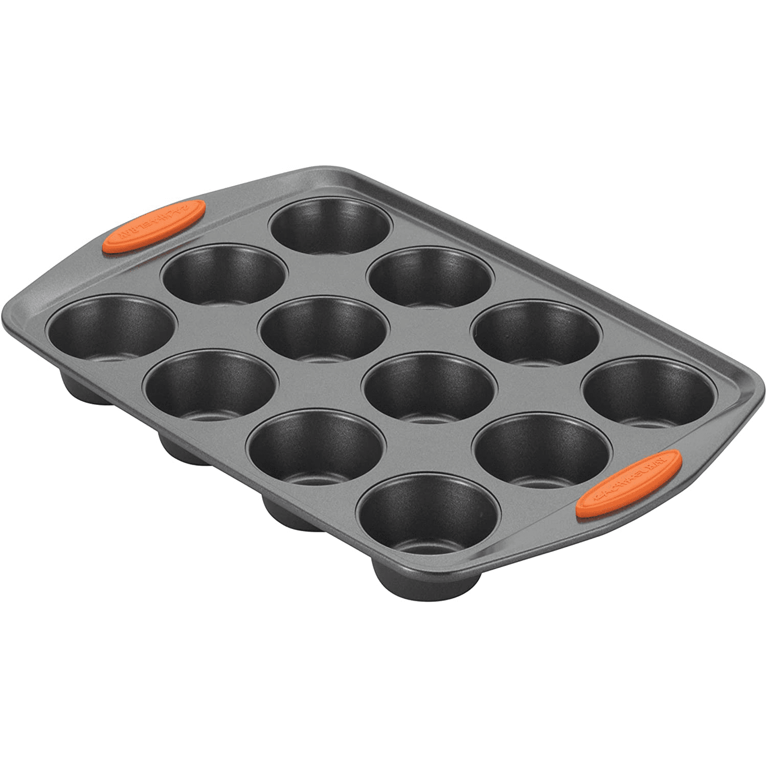 Rachael Ray Yum -o Nonstick Bakeware 12-Cup Muffin Tin With Grips