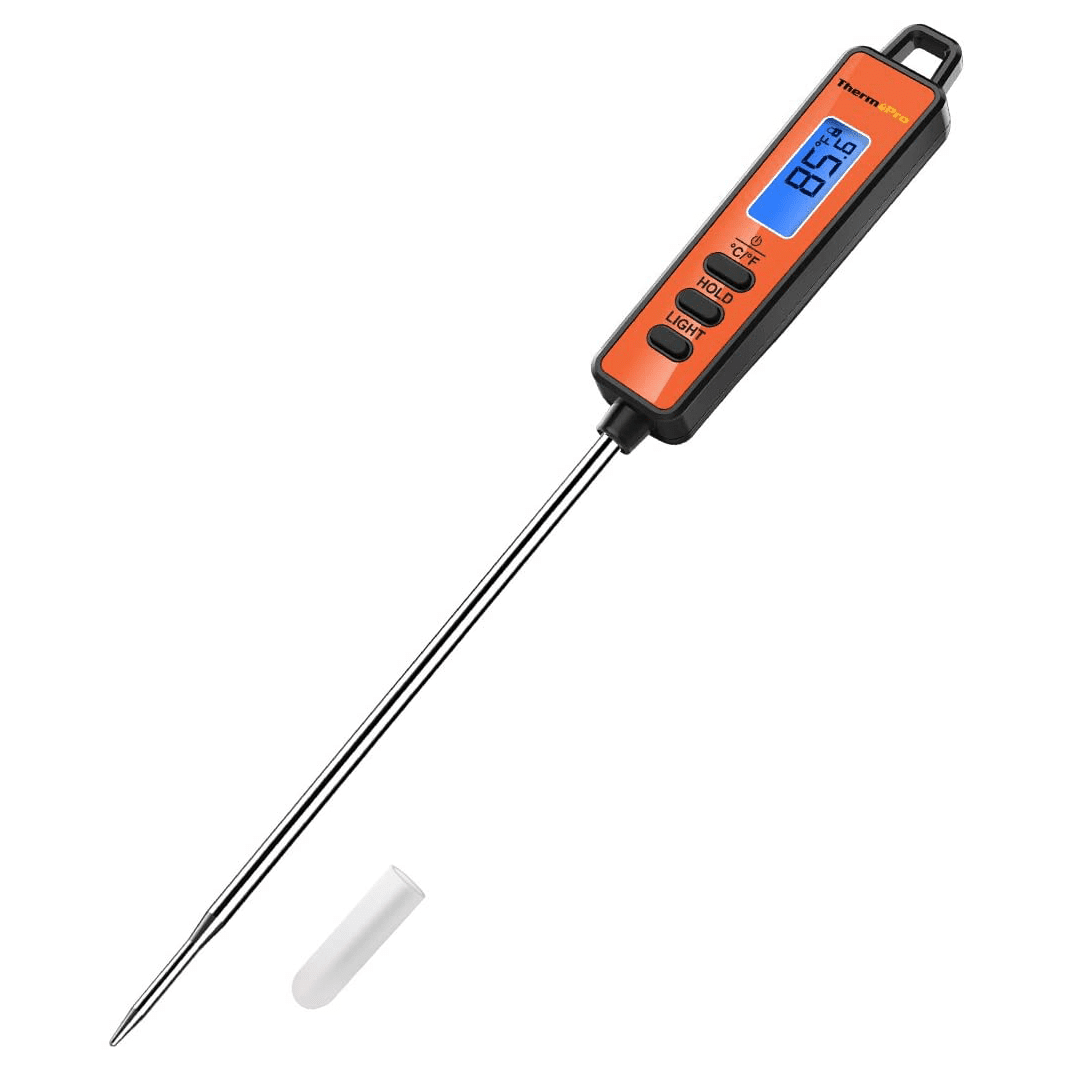 ThermoPro TP01A Instant Read Meat Thermometer with Long Probe Digital Food Cooking Thermometer