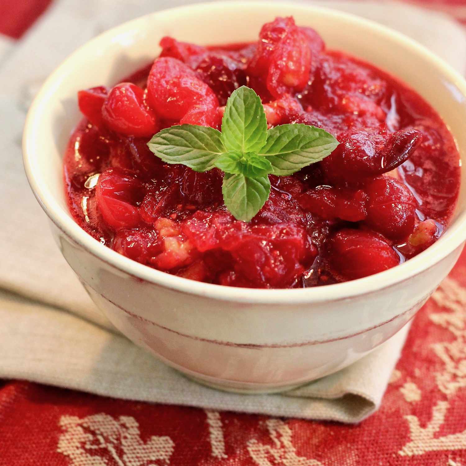 Nutty Cranberry Sauce