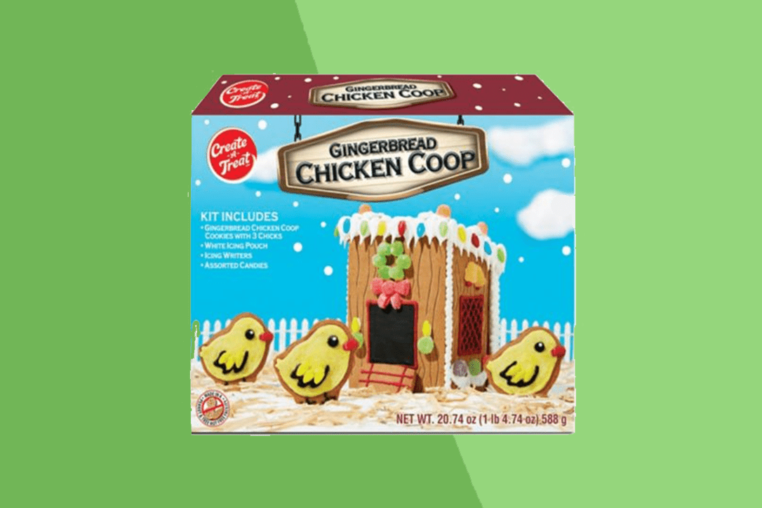 chicken coop gingerbread
