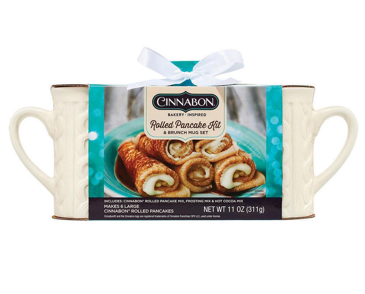 cinnabon pancake roll gift set