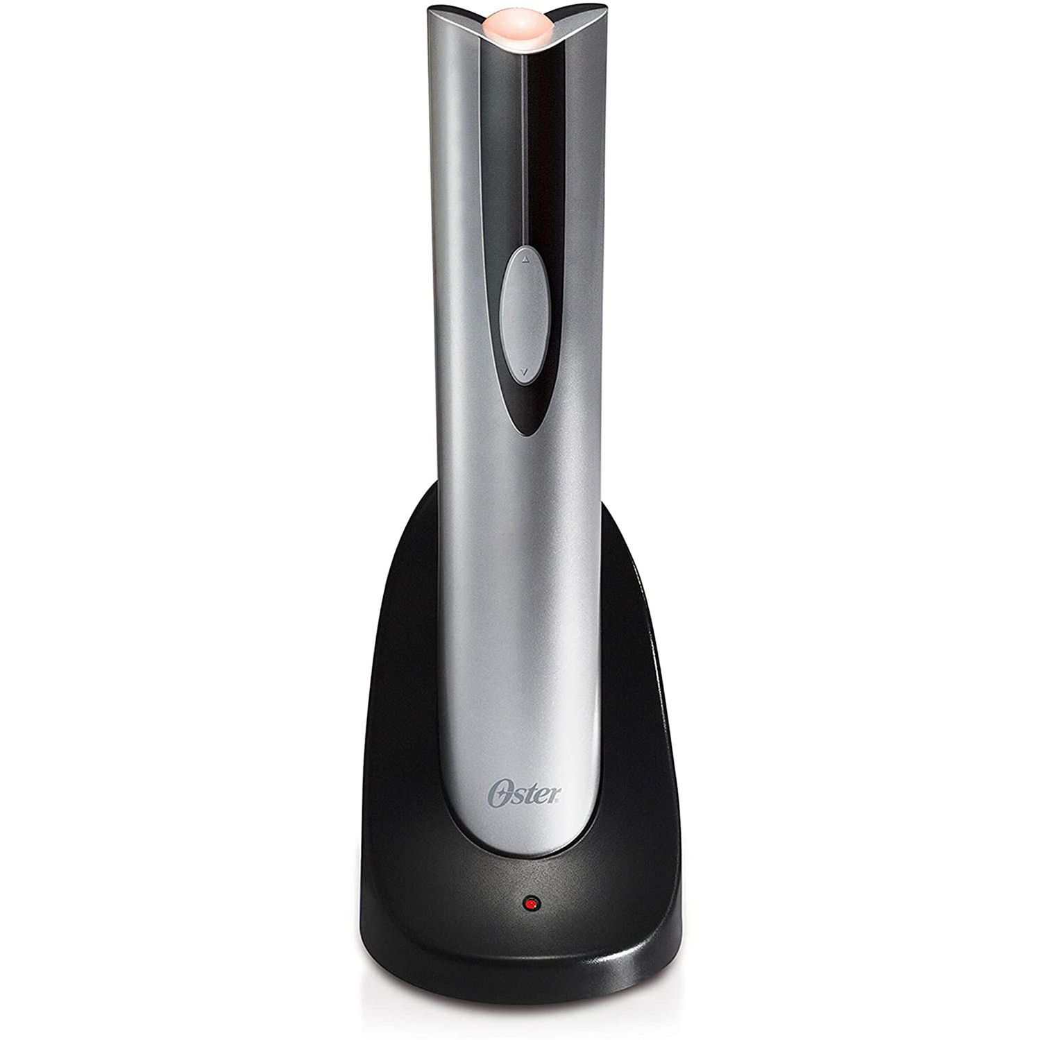 electric wine opener with a white background