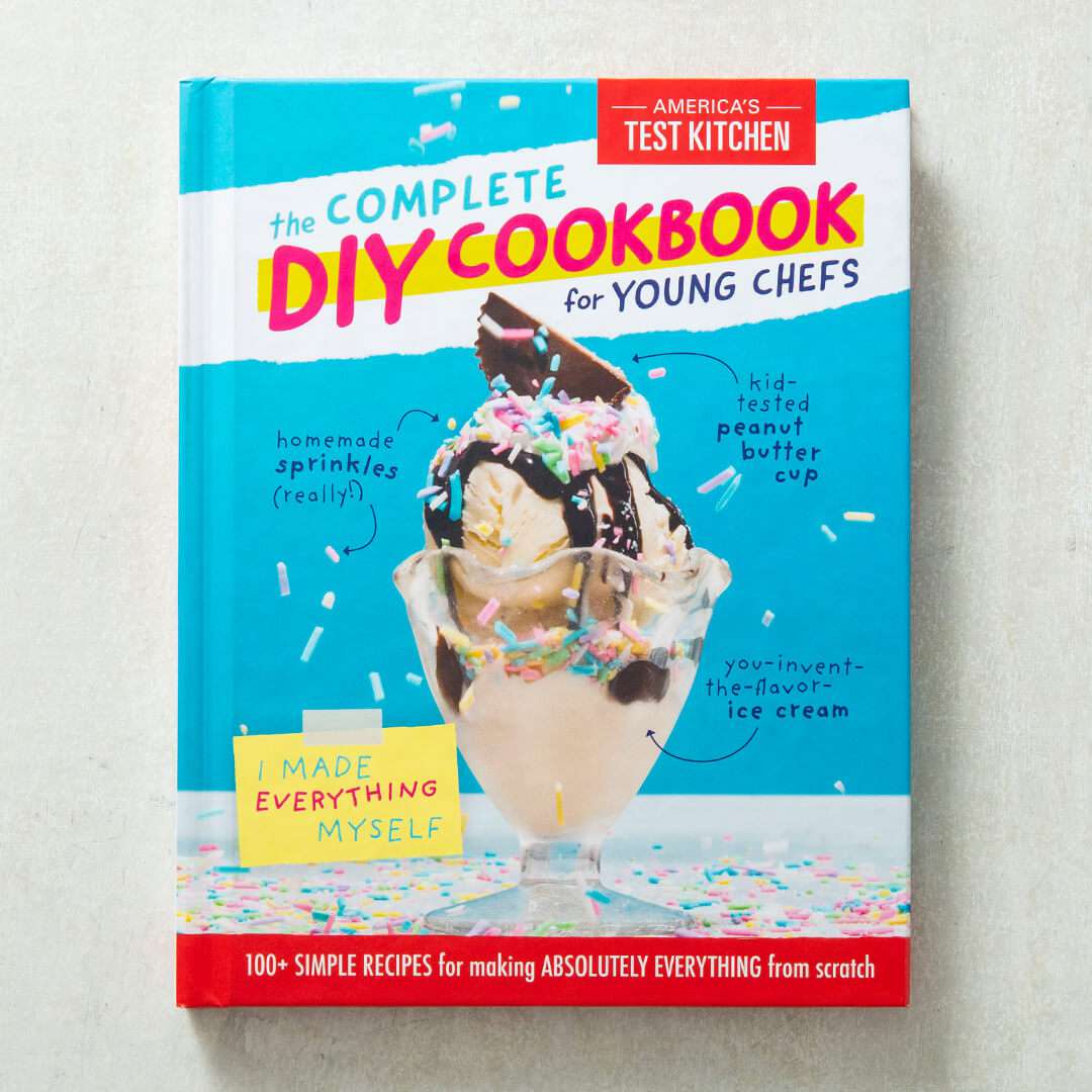 book cover for The Complete DIY Cookbook for Young Chefs
