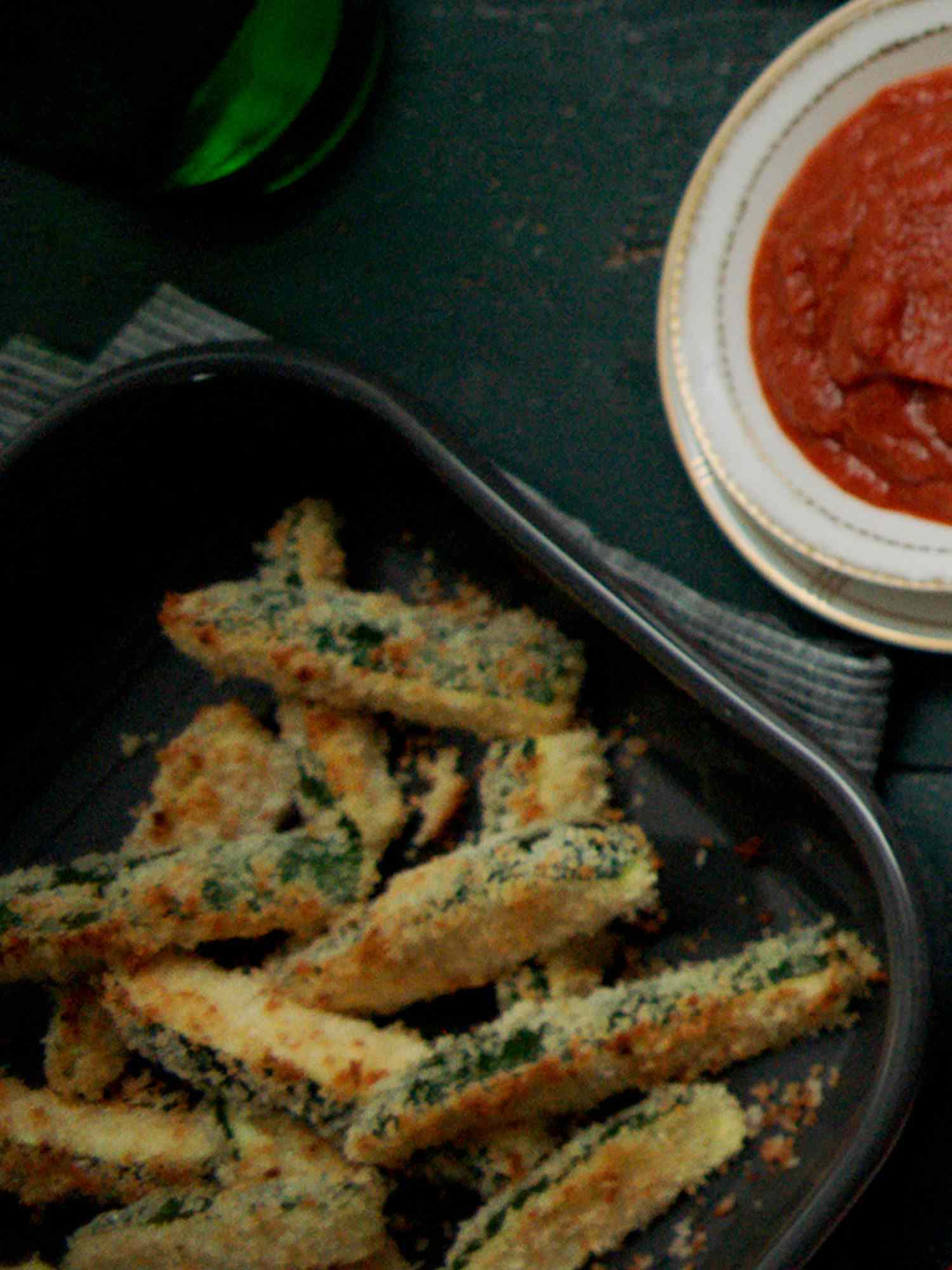 15-Minute Baked Zucchini Fries