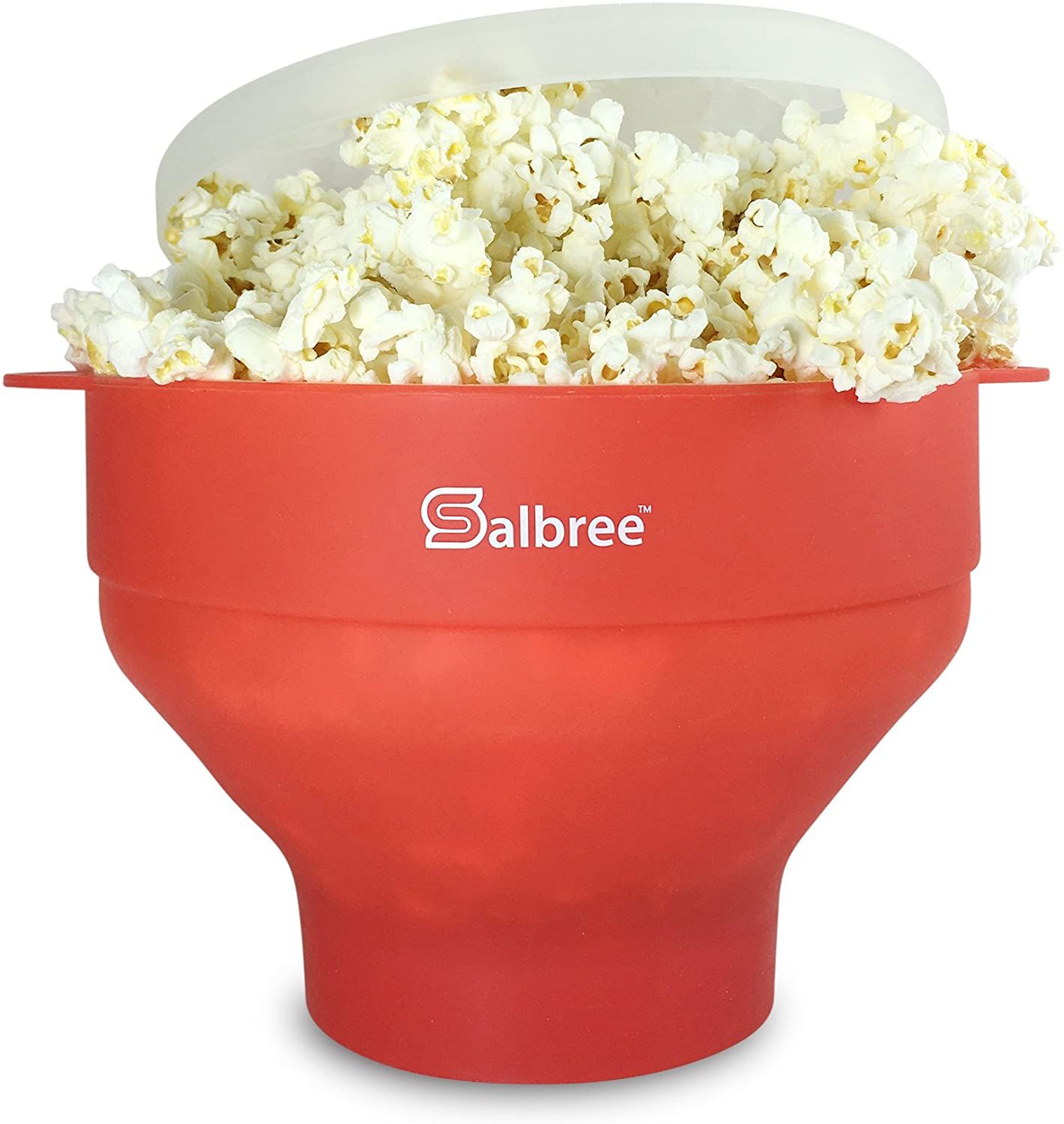 Salbree Original Microwave Popcorn Popper in red