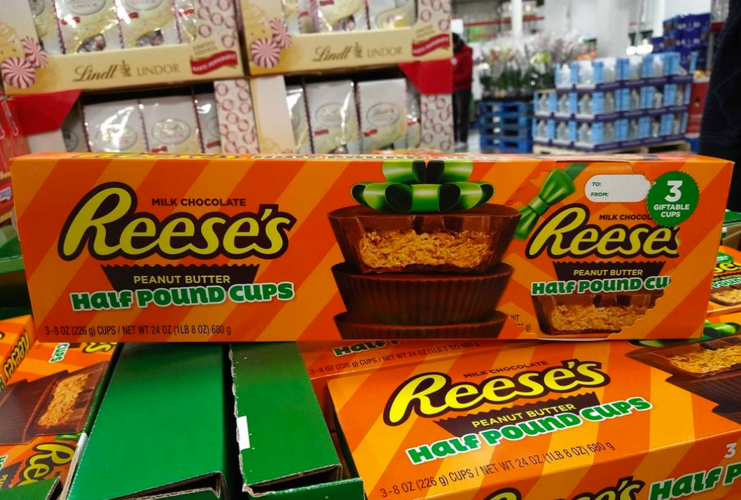 3-pack half-pound reese's cups