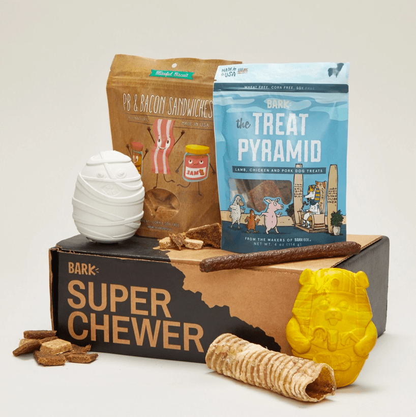 barkbox super chewer box example