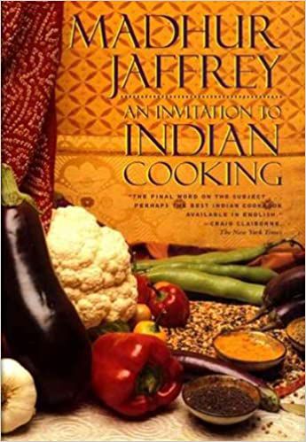 An invitation to Indian food cookbook