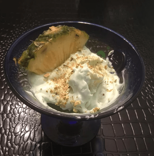 Pineapple and Pistachio Pudding