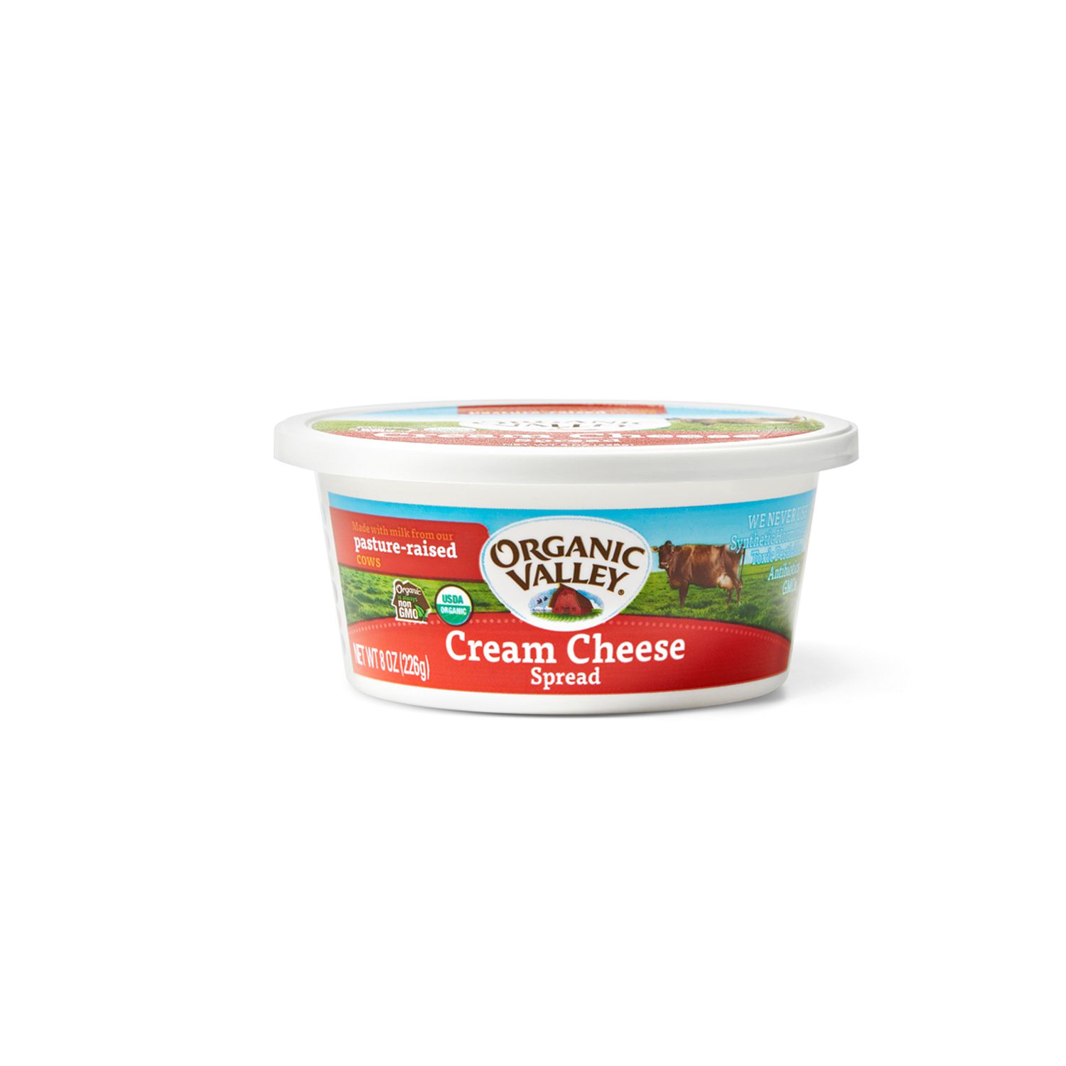 Organic Valley cream cheese