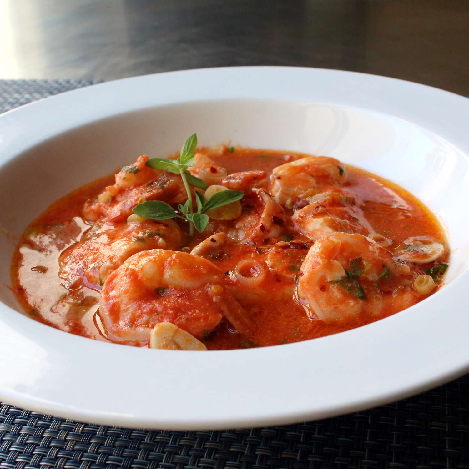 fish stew in red sauce