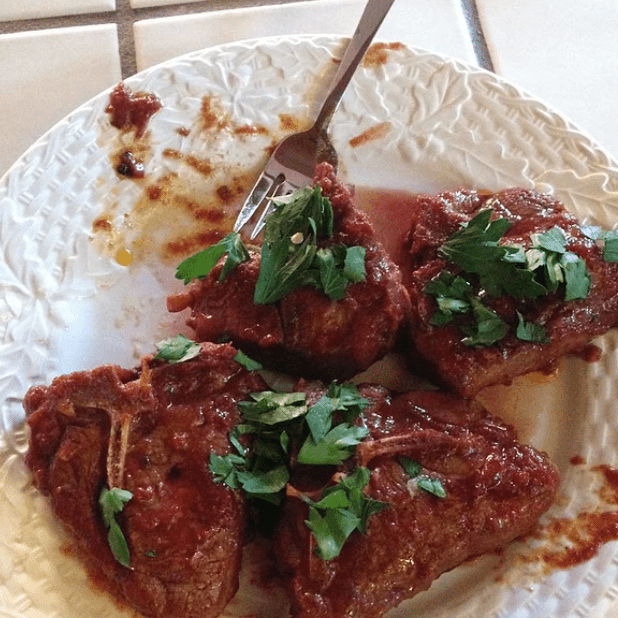 Spicy Barbequed Chops