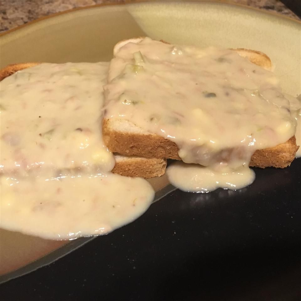 Creamed Tuna on Toast
