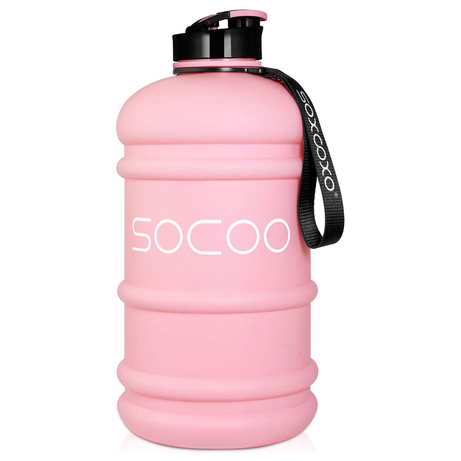 SOXCOXO Half Gallon Water Bottle BPA Free 2.2 Litre Big Water Bottles