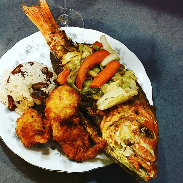 Jamaican Fried Snapper