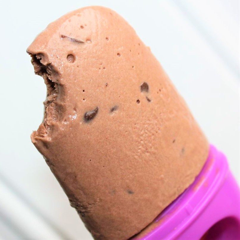 chocolate fudge ice pop