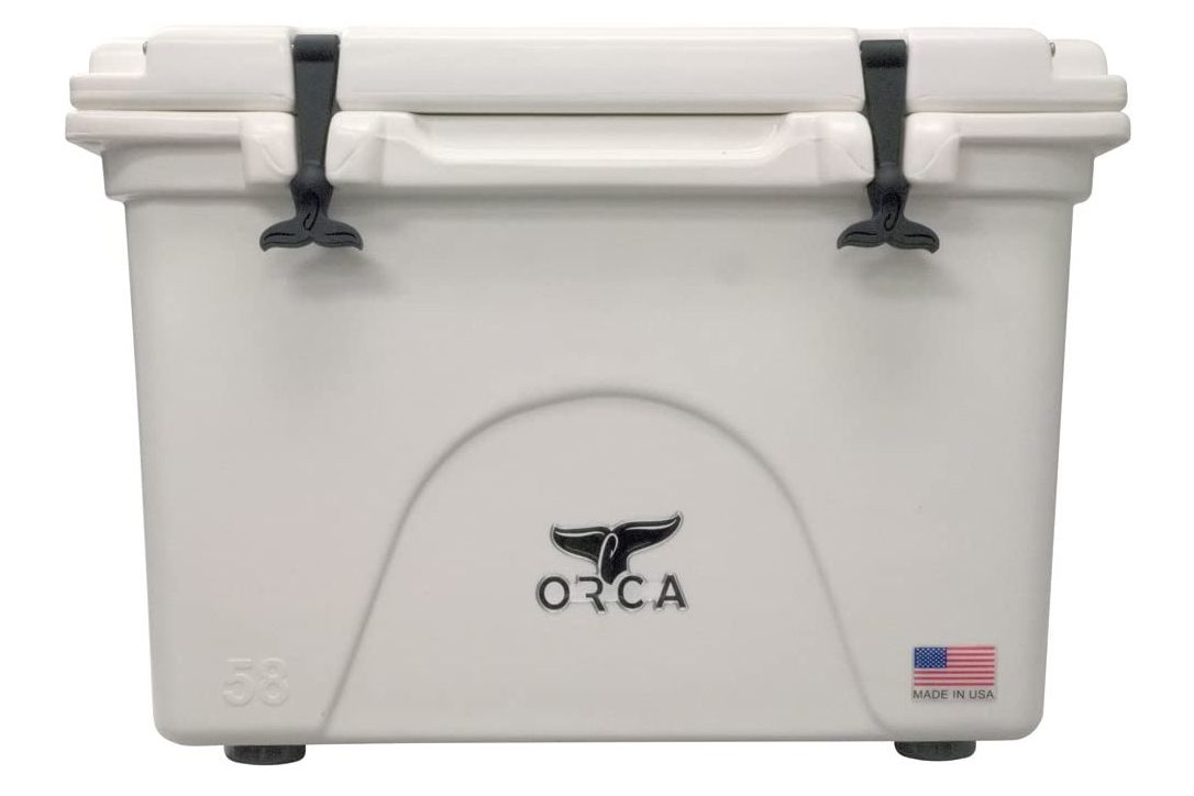 Orca Hard Sided Classic Cooler White 58 Quart