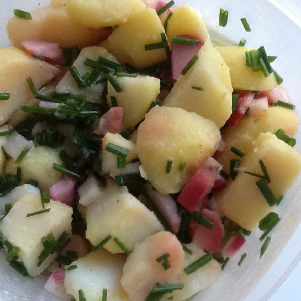 Potato Salad with Radishes