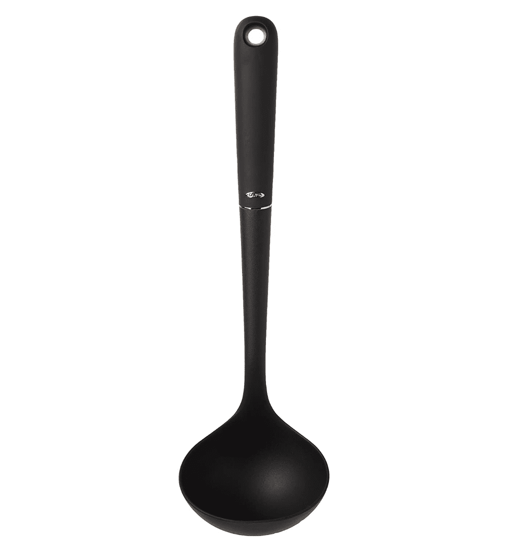 Black OXO ladle