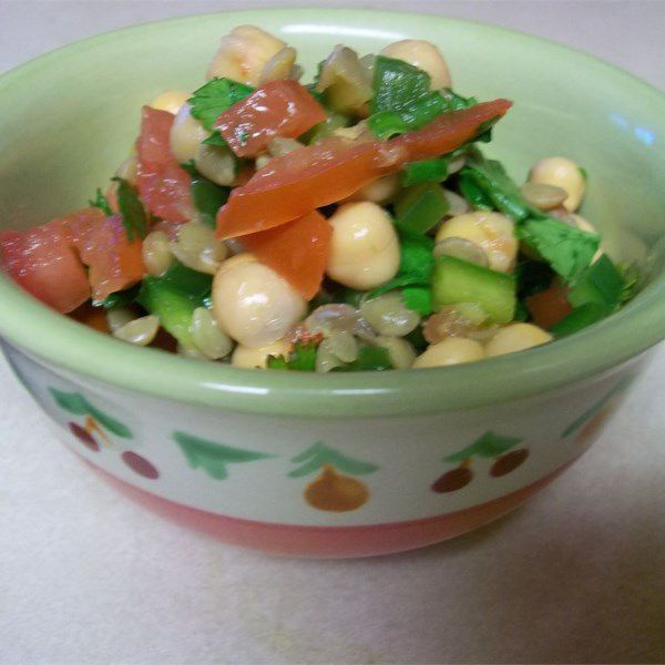 Moroccan Lentil Salad | 190 Calories