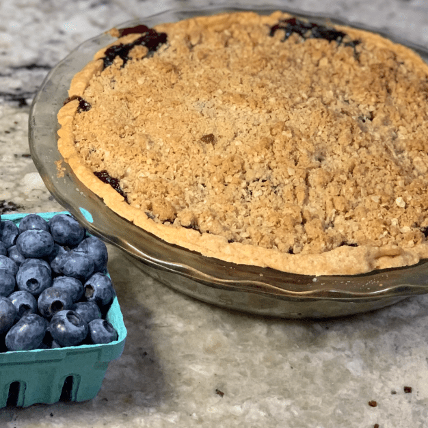 Blueberry Crumb Pie