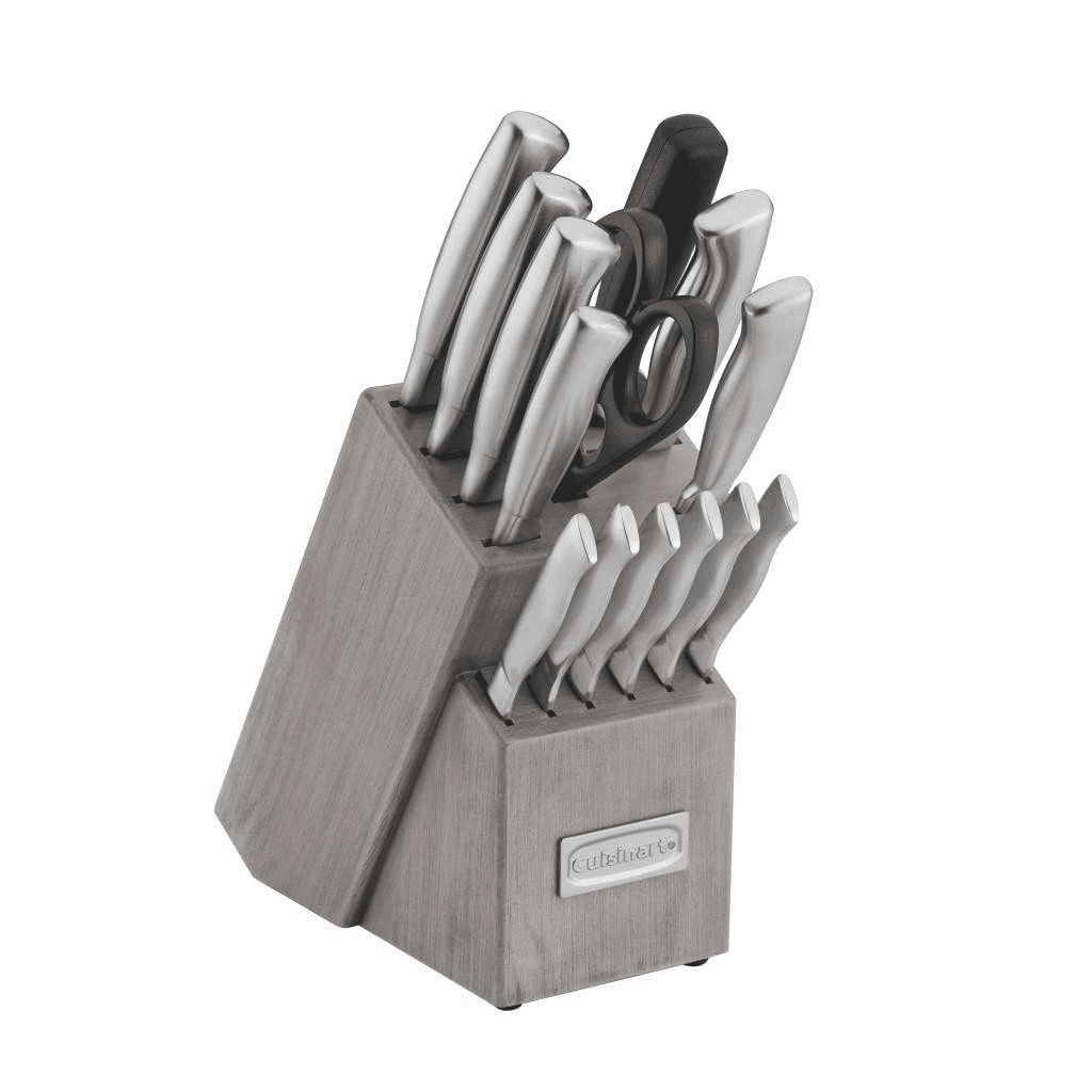 Cuisinart Classic 15pc Stainless Steel Knife Block Set