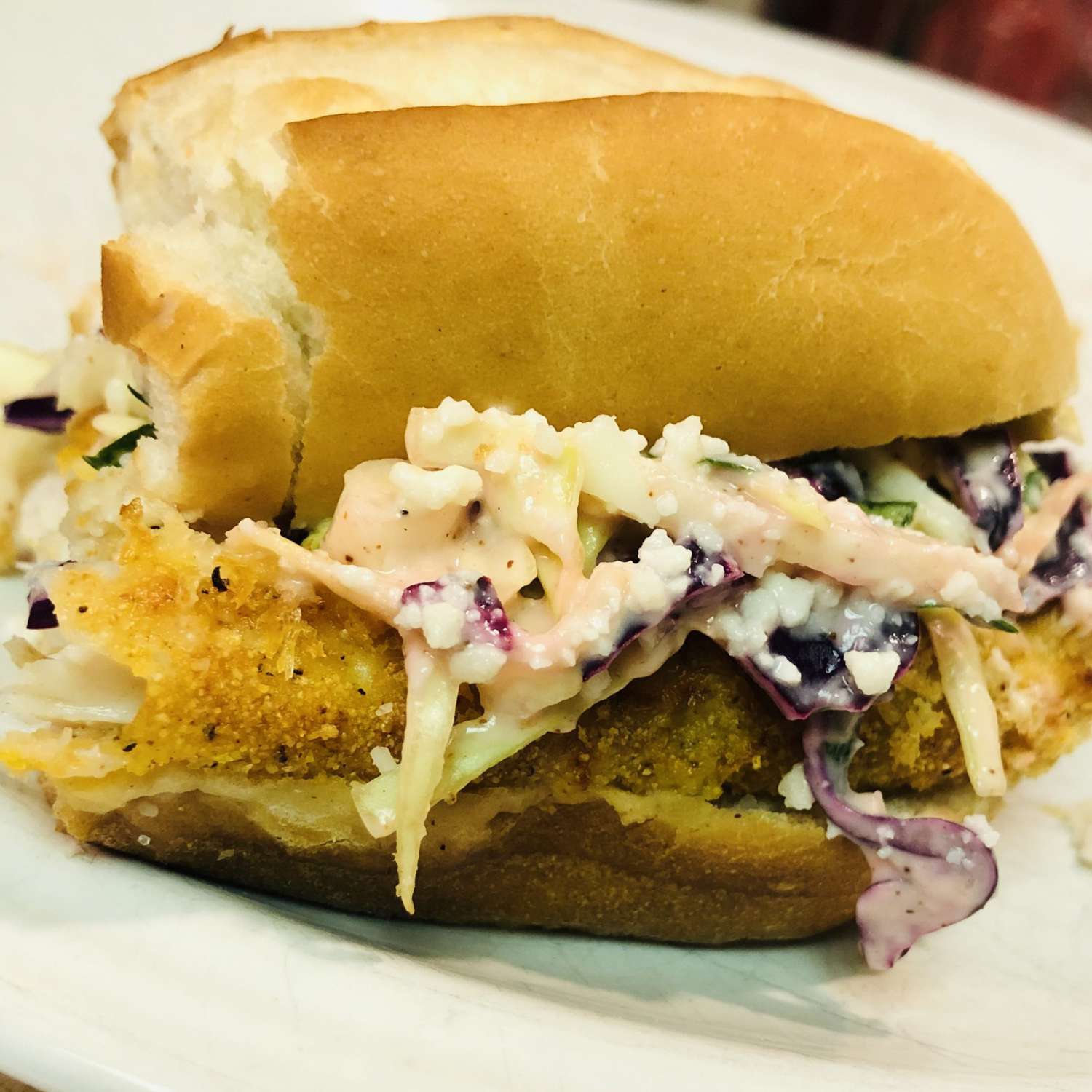 <p>"This was my first recipe to make in my new air fryer and it did not disappoint," says reviewer Mary Scott Krekeler. "I love that there was no grease to clean up off my stove top. The cod turned out wonderful and loved the slaw. We did have to add a bit more hot sauce but that's because my husband and I like spicy food. I will definitely make this again."</p>
                          