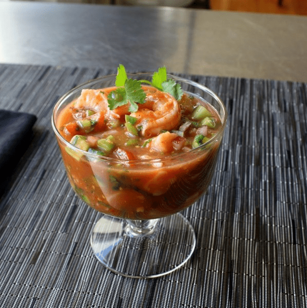 Mexican-Style Shrimp Cocktail
