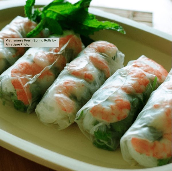 Vietnamese Fresh Shrimp Rolls