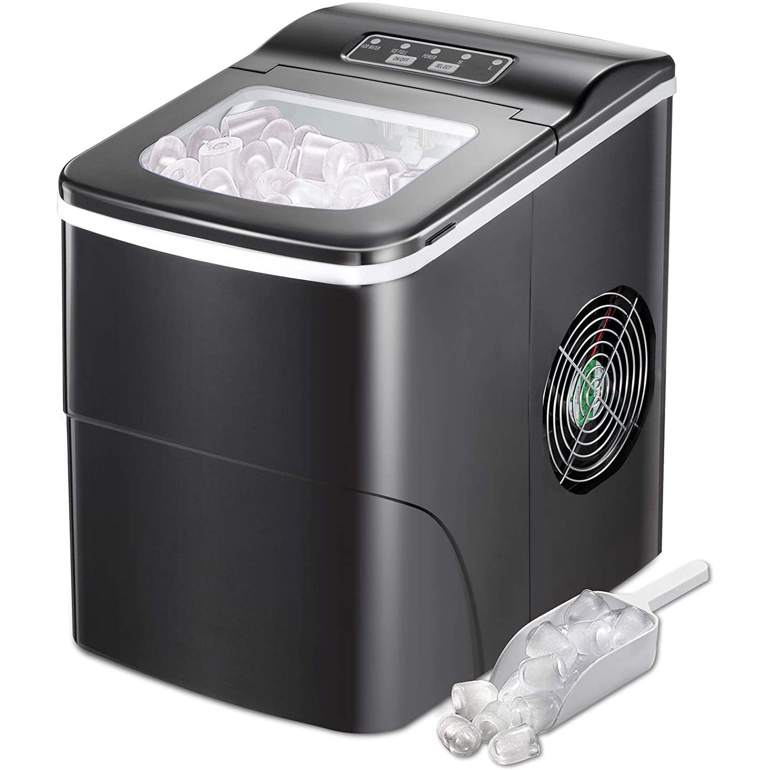 AGlucky Ice Maker Machine on a white background