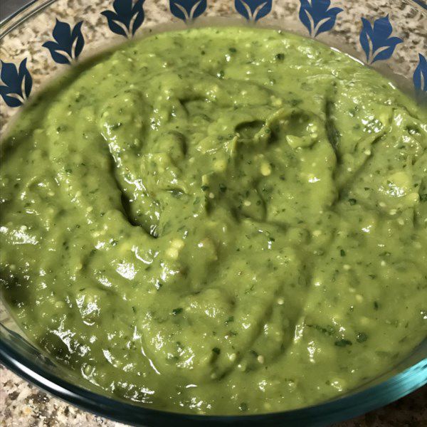 Mean Green Guacamole Salsa
