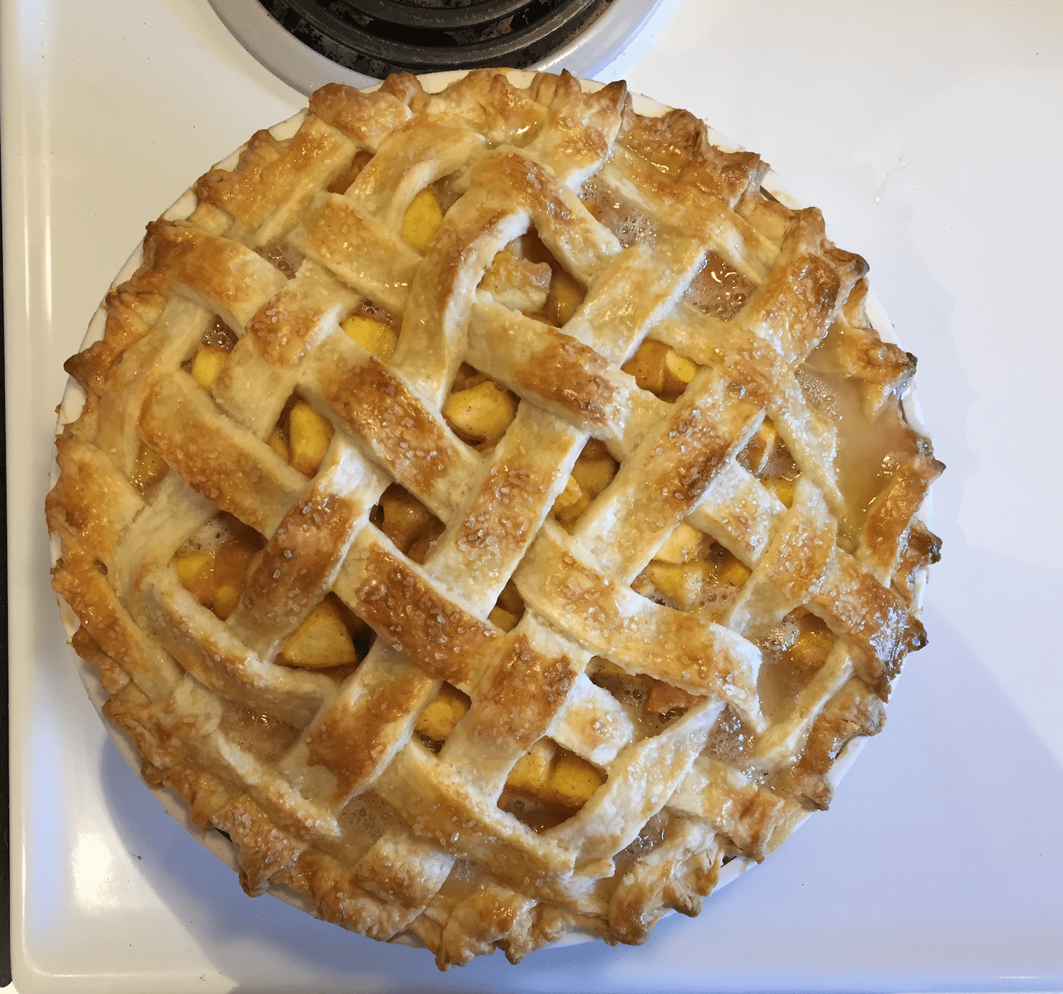 Peach Pie the Old Fashioned Two Crust Way
