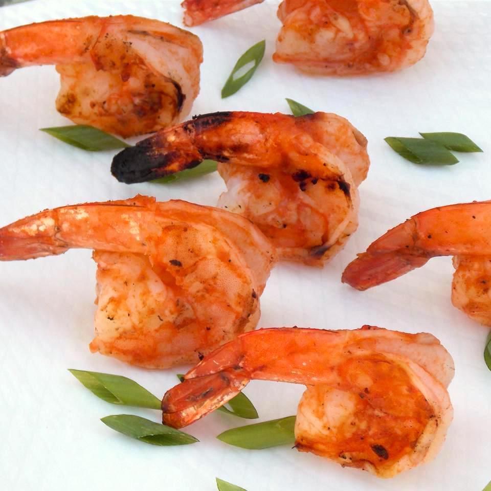 Easy Grilled Spicy Shrimp