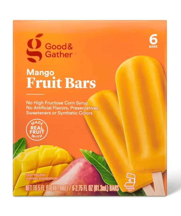 good &gather mango fruit bars