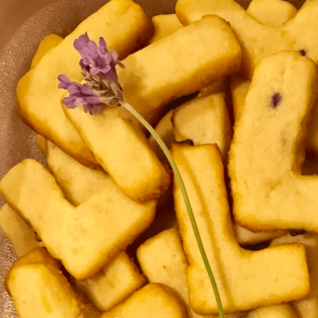 Lavender and Citrus Sugar Cookies