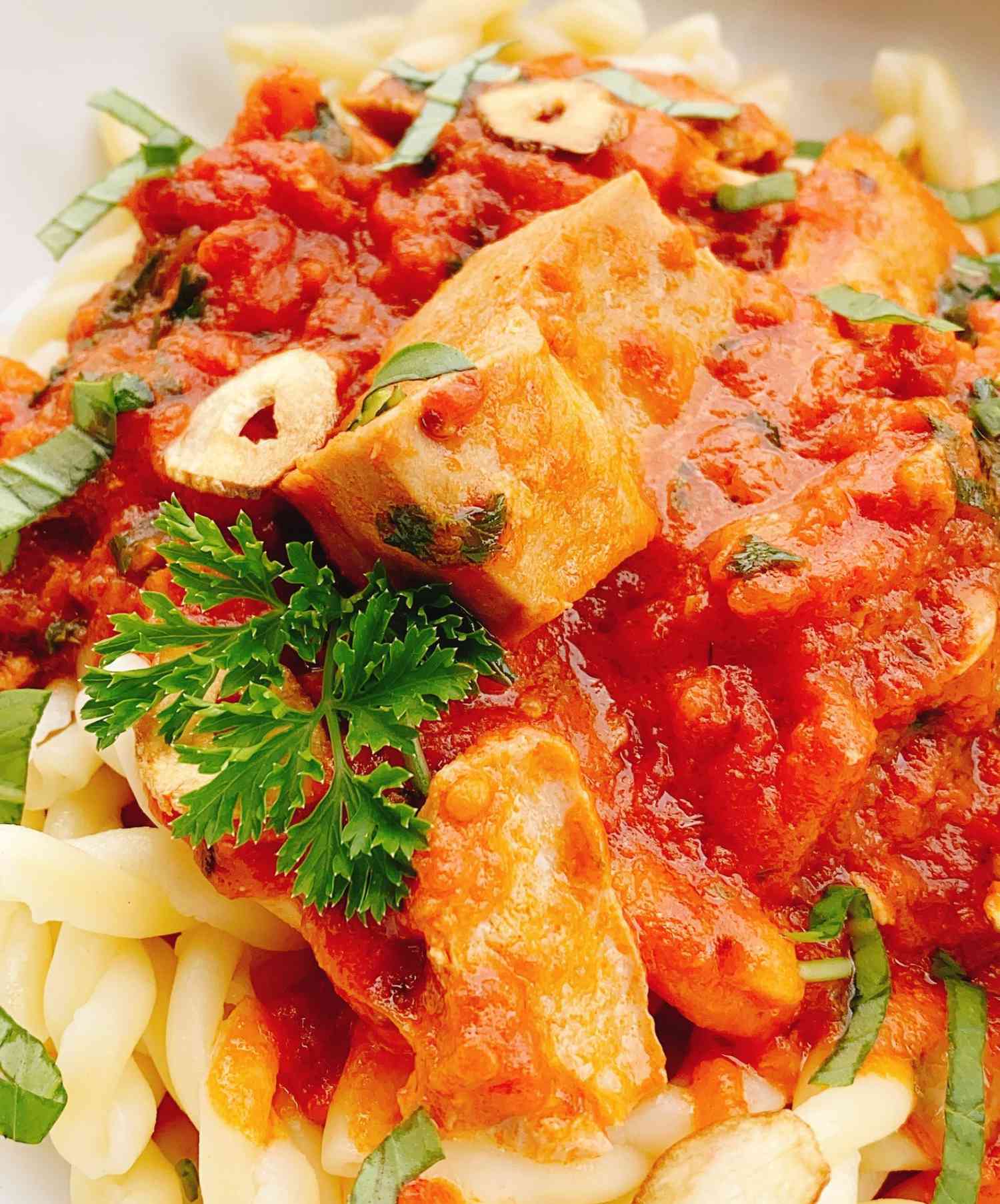 spicy-tuna-pasta-with-creamy-fra-diavolo-sauce