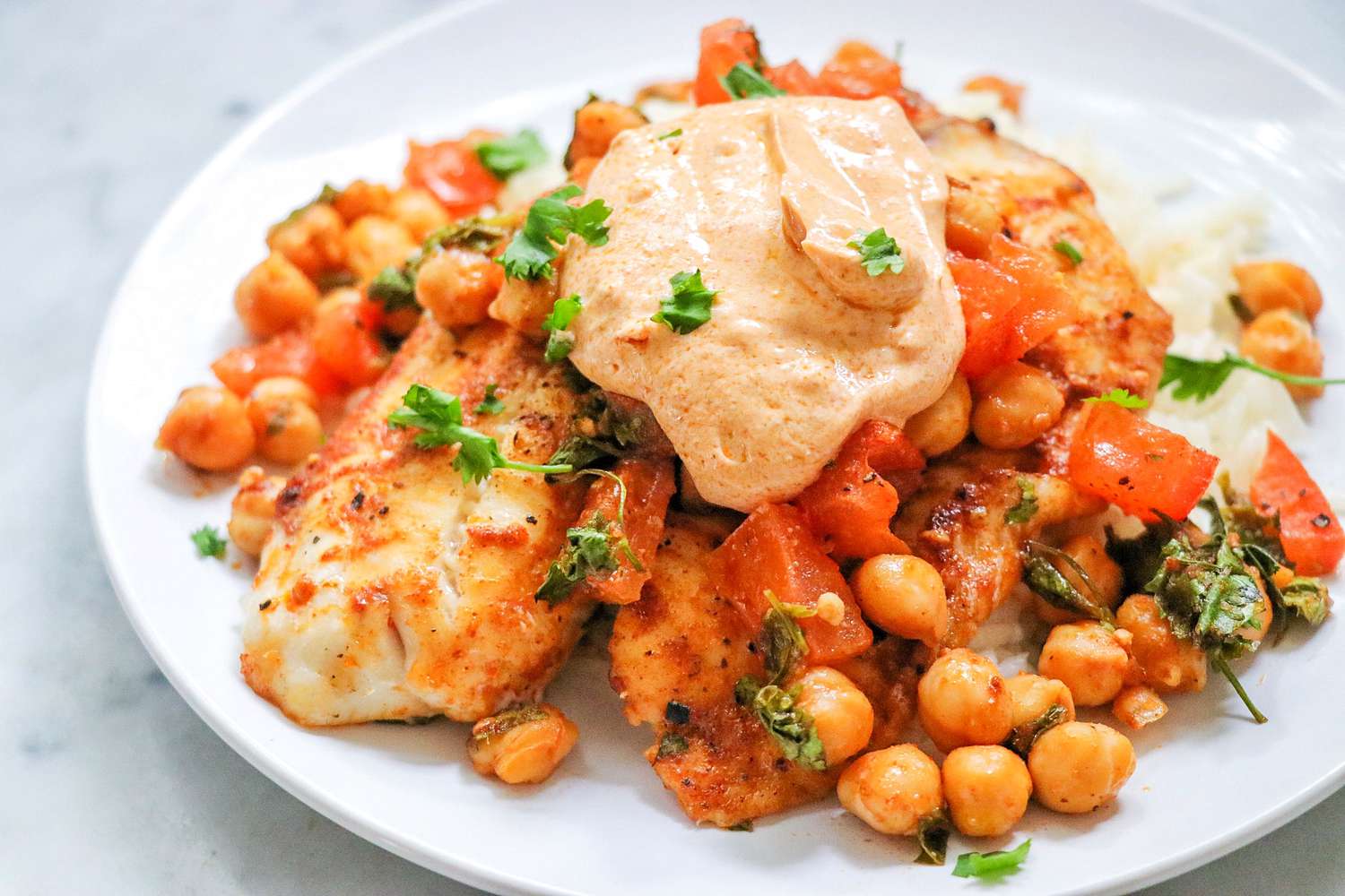 Roasted Moroccan-Inspired Tilapia